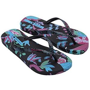 Ipanema Ipanema Flower Bomb dames, IPANEMA Flower BOMB FEM dames, Zwart Blauw Roze