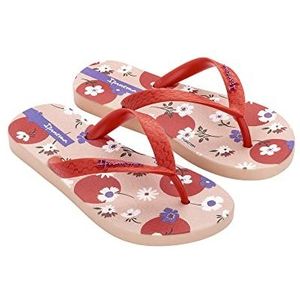 Ipanema Unisex Kids Classic XI Kids, Beige Red Lilac, 25.5 EU