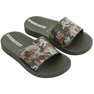 Ipanema Urban IV Slide Kids Uniseks Kinderen, Groen en beige