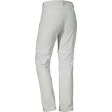 Schöffel Ascona Afritsbroek voor dames, outdoorbroek, Ascona Zip Off, Grijs/Paars