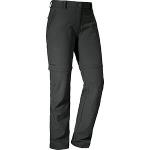 PANTS ASCONA ZIP OFF - stretch afritsbroek - dames - donker grijs