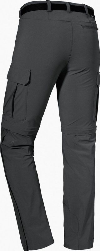 Schöffel - Kyoto3 - Wandelbroek - Zwart - Nylon/Elastaan - Met Ritssluitingen