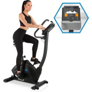 Capital Sports Evo Track Cardiofiets - Hometrainer - Bluetooth app - 15 kg - Vliegwiel - Zwart