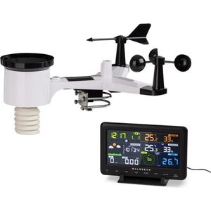 Huygens Professioneel Weerstation 6-in-1 Kleurendisplay WiFi App