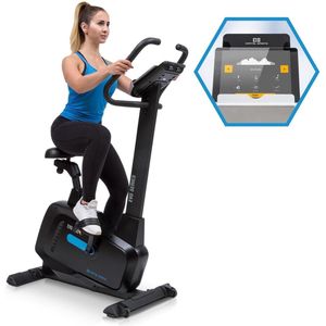 Capital Sports Evo Pro Cardiobike - Hometrainer - Bluetooth app - 20 kg vliegwielmassa - Zwart