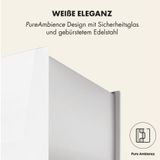 Klarstein Deckenhaube Kronleuchter L Serie CGCH2-KronleuchterLW Kronleuchter L, Abzugshaube Insel Abluft Haube Umluft Dunstabzug Einbau Umlufthaube
