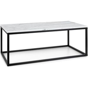 Volos T100 salontafel 100x40x50 cm marmer indoor & outdoor zwart/wit