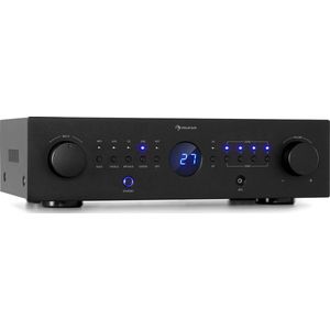 Auna - AMP-CD950 DG - Hifi Versterker - Zwart - 8x 100W RMS - Bluetooth