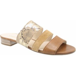 Gabor - 42.811 Slippers - Camel - Leer
