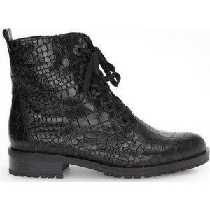 Gabor - 52.795.27 - Dames Laarzen - Zwart - Leer - Rubber