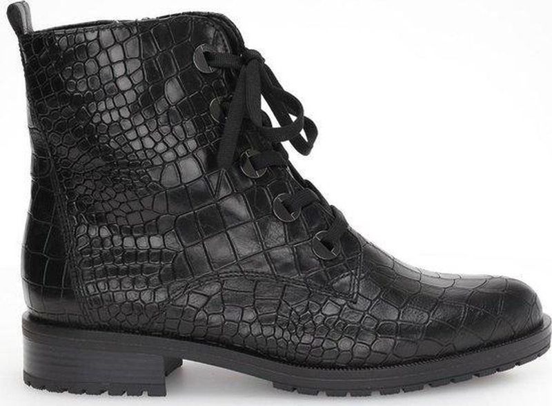 Gabor - 52.795.27 - Dames Laarzen - Zwart - Leer - Rubber