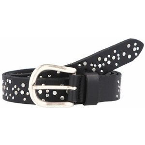 Vanzetti Studded belt Leer schwarz 80 cm