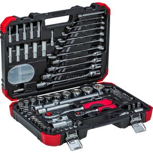 GEDORE - R46003092 - Dopsleutelset - Rood - Kunststof - 92-delig