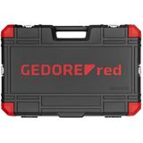 Gedore RED - Dopsleutelset - 69-delige Gereedschapset - Chroom-vanadium Staal