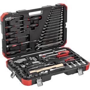 Gedore RED - Dopsleutelset - 69-delige Gereedschapset - Chroom-vanadium Staal