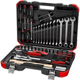 Gedore Red - Gereedschapskoffer - Zilver - Chroom - 61-delig