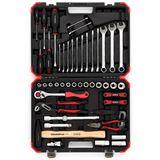 Gedore Red - Gereedschapskoffer - Zilver - Chroom - 61-delig