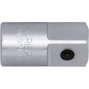 Gedore - Verloopstuk 1/2" x 3/4" 4-Kant - Mat Verchroomd - Chroom-Vanadiumstaal