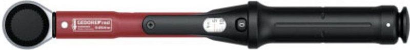 GEDORE Momentsleutel - 1/4'' - 5-25 Nm - Lengte 285 mm - Met Testcertificaat