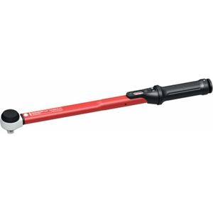 GEDORE Red momentsleutel voor links- en rechtse schroefdraad, 1/2 inch, 40-200 Nm, stalen buis, rood/zwart