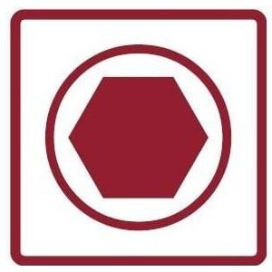 GEDORE Red 2K-T-greep-hoekschroevendraaier binnen-6-kant sleutelbreedte 5 mm