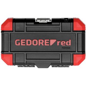 Gedore Red Bitset Met Bitschroevendraaier En Ratel 40-delig