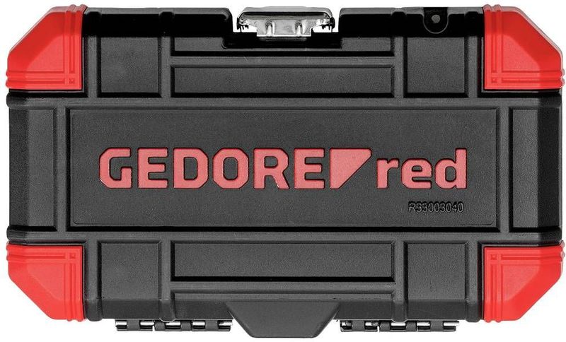 Gedore Red Bitset Met Bitschroevendraaier En Ratel 40-delig