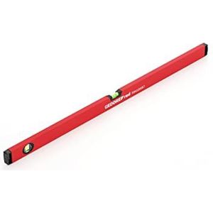 GEDORE red Waterpas, 1000 mm lang, met verticale en horizontale libel, meetnauwkeurigheid +/- 0,5 mm/m, R94100087