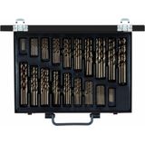 Gedore - Spiraalborenset - 170-delig - HSS - Zwart