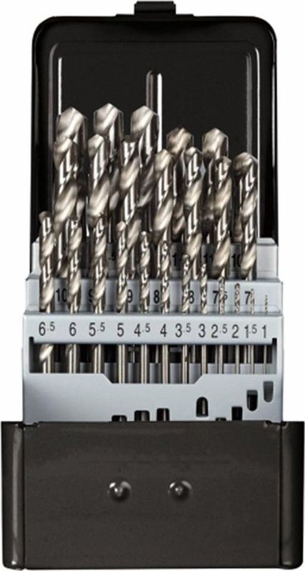 Gedore RED R93510025 Spiraalborenset - 25-delig - HSS-Staal - 1-13mm