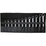 GEDORE red Gereedschapsroltas - Zwart - Waterafstotend - Voor 12 Sleutels