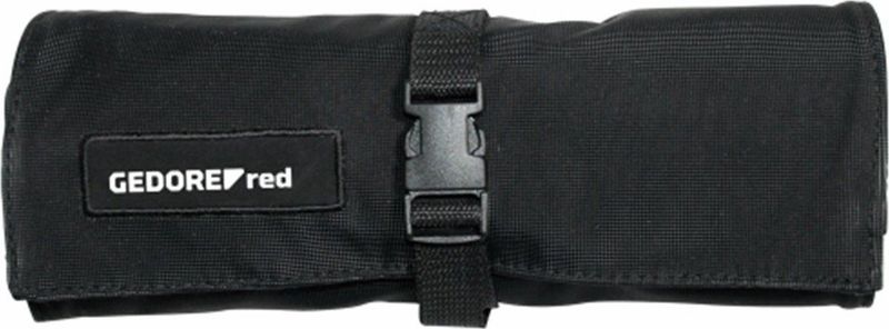 GEDORE red Gereedschapsroltas - Zwart - Waterafstotend - Voor 12 Sleutels