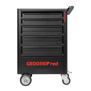 GEDORE Werkplaatswagen GEDWorker, 5 laden, 119-delig assortiment, h x b x d = 963 x 685 x 462 mm