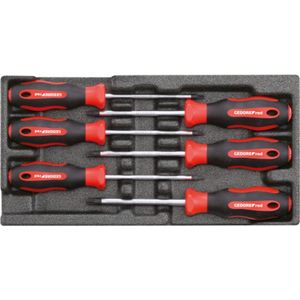 Gedore - Schroevendraaierset TX - 6-delig - Chroom-Molybdeenstaal