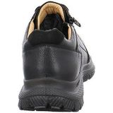 Casual Schoenen - Effen - Leer - Versterkte Hak - Snoersluiting