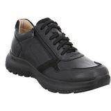 Casual Schoenen - Effen - Leer - Versterkte Hak - Snoersluiting