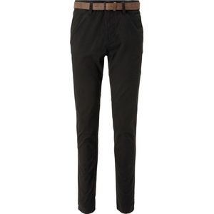 Chino - Slim Fit - Zwart - Elastische Keperbinding