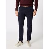 TOM TAILOR Denim Chinohose, (mit Gürtel), leicht vorgewaschen