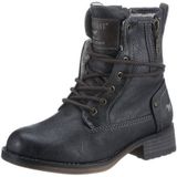 Mustang Shoes Winterboots, Schnürboots, Stiefelette, Blockabsatz, mit Reißverschluss