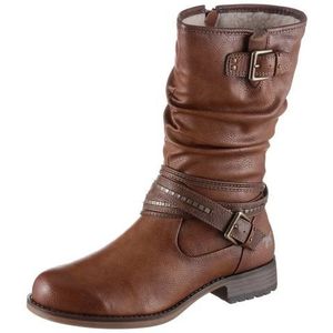 Mustang 1139-624, hoge laarzen voor dames, 307 Cognac