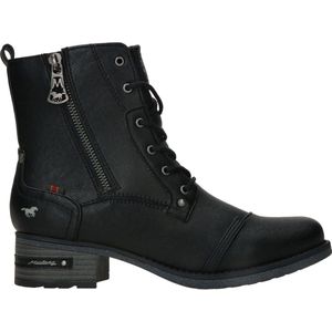 Mustang dames veterboot - Zwart