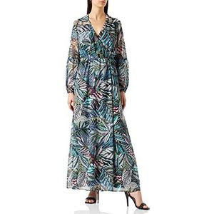 Gerry Weber damesjurk, Seaweed/Mint/Rose/Print, 36 NL