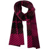 Gerry Weber Dames 800040-35701 sjaal, grijs/lila/roze patroon, 99