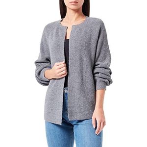 GERRY WEBER Edition Dames 730220-44715 jas gebreid, grijs melange, 36