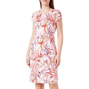Gerry Weber Dames 180025-31549 jurk, lila/roze/rood/oranje print, 34, lila/roze/rood/oranje opdruk, 34