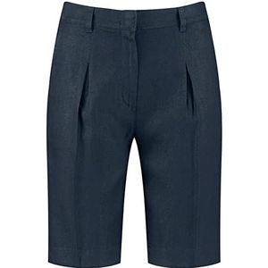 GERRY WEBER Edition Dames 822038-66262 broek, marineblauw, 38R, navy, 38