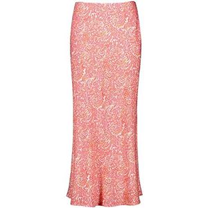 GERRY WEBER Edition Dames 811010-66604 Rock, paars/roze/rood/oranje print, 34, lila/roze/rood/oranje opdruk, 34