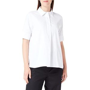 GERRY WEBER Edition Dames 860073-66403 blouse, wit/wit, 42, wit-wit, 42