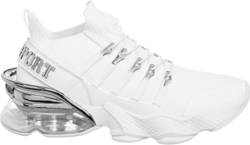 Plein Sport - Tiger Attack Gen. X.04 - Hardloopschoenen - Wit - Ademend Mesh