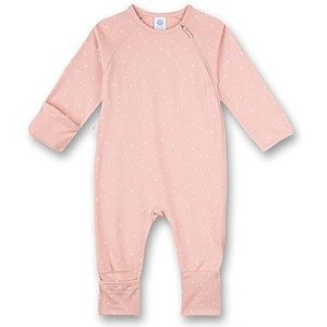 Sanetta Strampler roze pantoffels voor kinderen, zilverroze, 6 maanden baby jongens, Roze